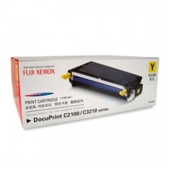 후지제록스(FUJI XEROX)토너 CT350484 / Yellow / DocuPrint C2100,3210DX / 2,000매 출력