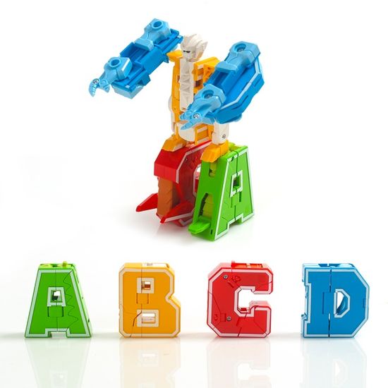 다이노테라 알파벳 변신로봇/조립로봇 공룡로봇 블록