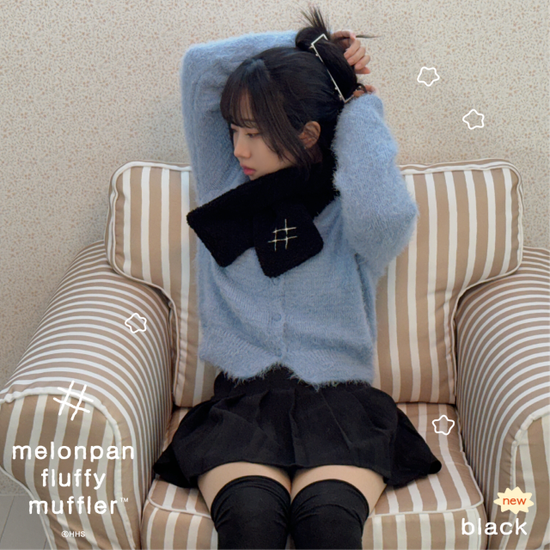 [후카후카] [Season] 메론빵 플러피 머플러 6종