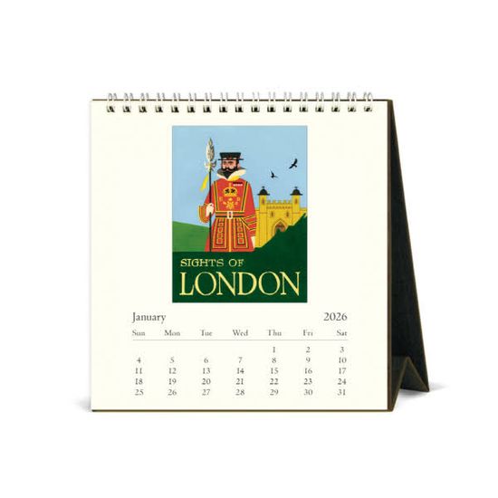 2026데스크캘린더 London