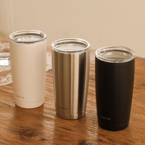 리브스 보온보냉 빨대 텀블러 20oz (뚜껑 2종)