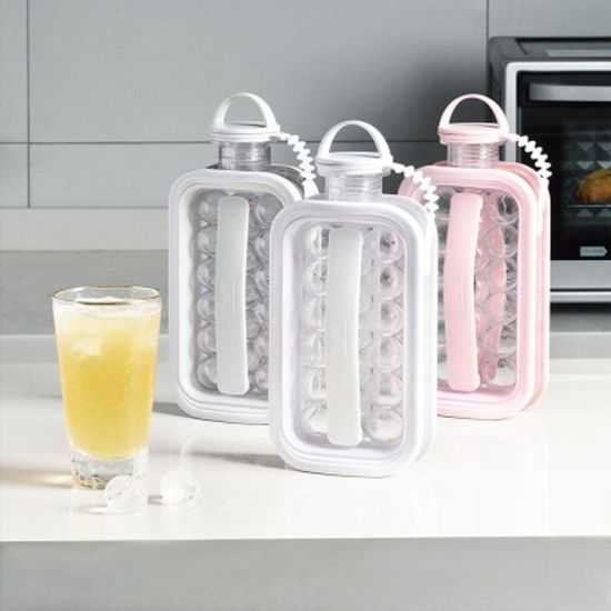 얼죽아 휴대용 얼음통 동그란얼음틀 아이스트레이 얼음컵