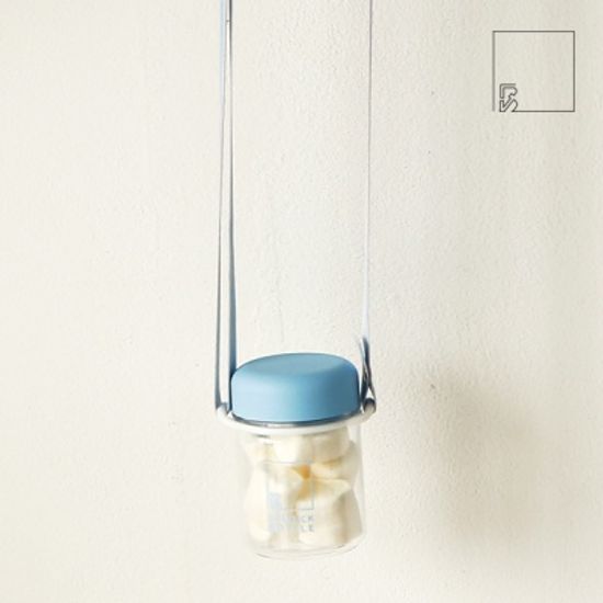 BULKUCK 트라이탄 꼬마 보틀 180ml (블루)+스트랩