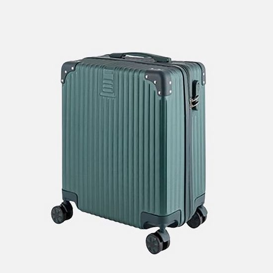 딥그린 레트로 미니캐리어 기내용 여행용 18인치