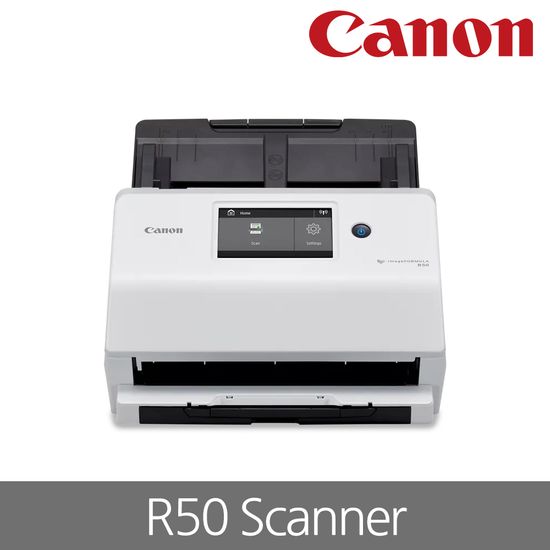 캐논 스캐너 R50 고속 양면 북 문서 스캐너