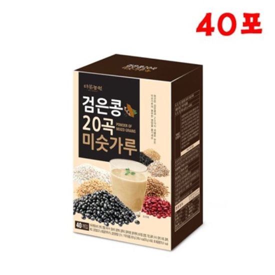 20곡 검은콩미숫가루 40포 스틱 W3C3F83