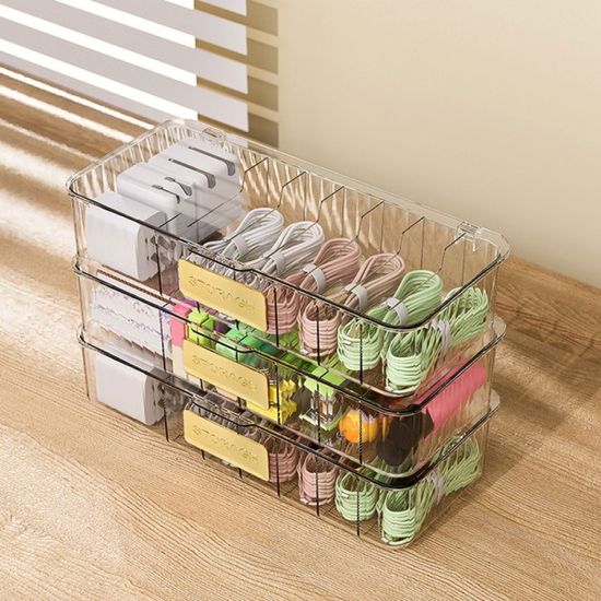 PH 충전기 케이블 쿠폰 명함 보관함 선 정리함 3610