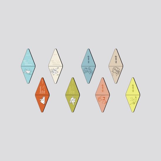 [그라운드시소] 문도 멘도 자석책갈피 4종 세트