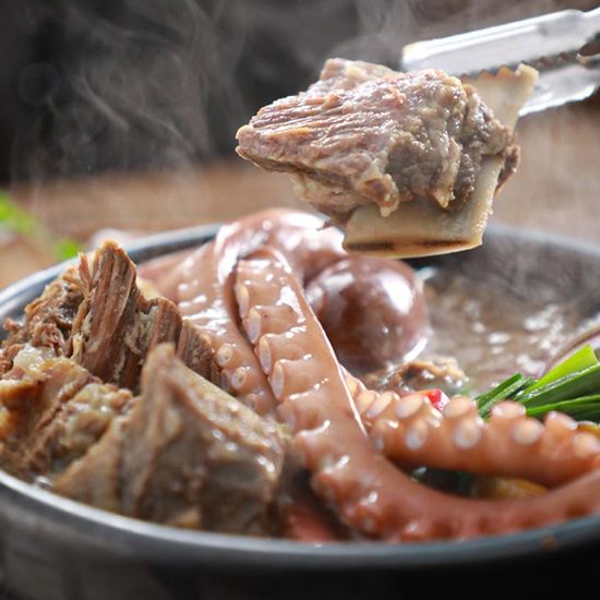 [1+1] 정읍맛집 갈비듬뿍 진 갈비탕 700g x 4팩