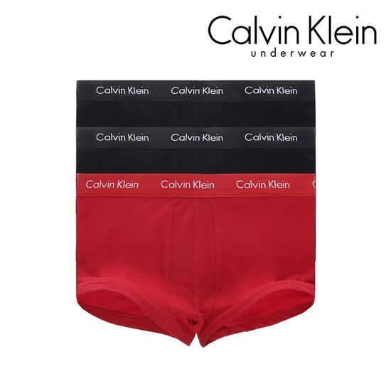 CK 언더웨어 프리미엄 드로즈 코튼 3팩 남성 속옷