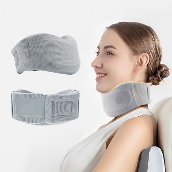 벨크로형 목보호대 통풍 조절가능 목지지대 견인기