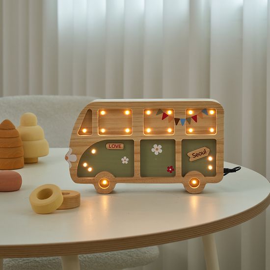 키앤비 미니버스 우든 무드등