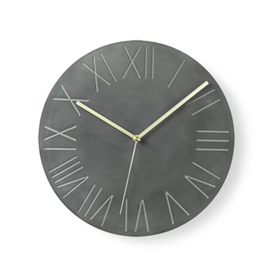 [CONCRETE] ROMAN CLOCK - Dark