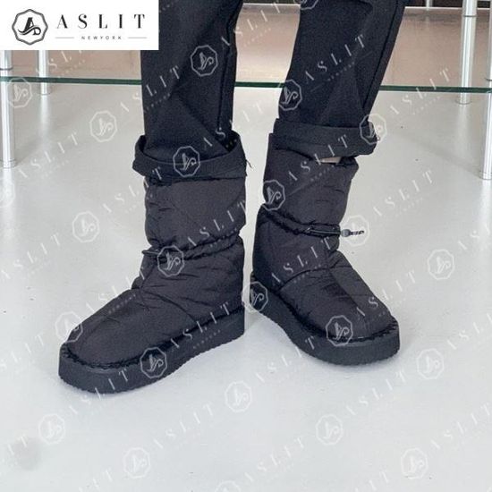 [애슬릿]겨울 방한 패딩 발 편한 플랫폼 앵클 부츠