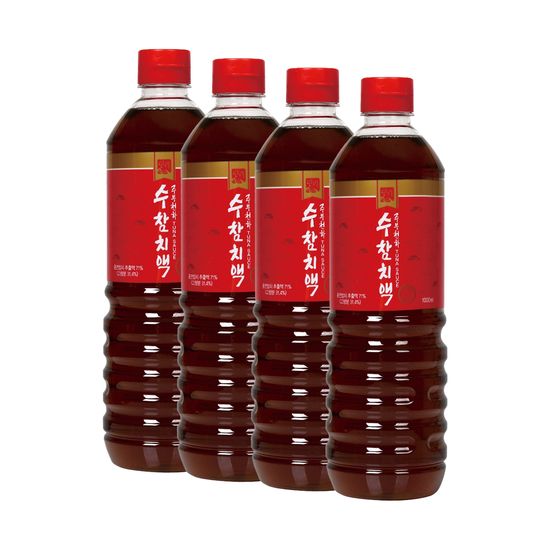 한라 수참치액 1L x 4 소스 조미료 액젓