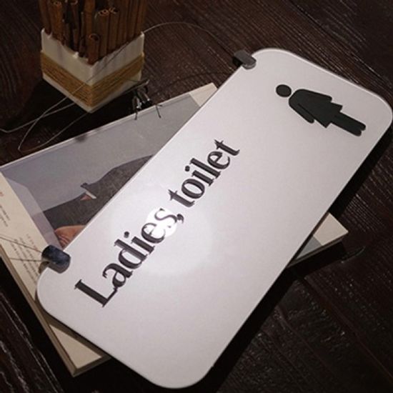 화장실표지판 화장실표시 화장실문구 천장표찰 Gorgeous