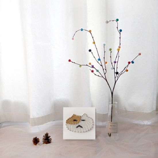 꼬마 캣 치즈 스트링아트 만들기 패키지 DIY