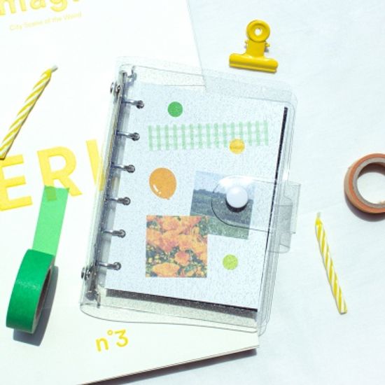 루카랩 미니 6공다이어리 PVC 커버