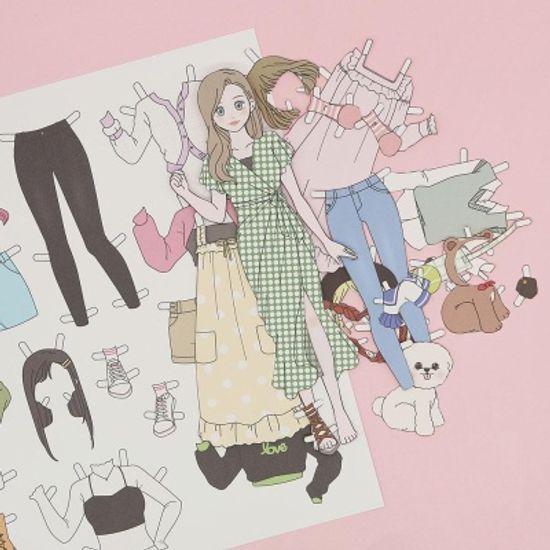 핑크풋 프리티&트렌디스타일링코디북