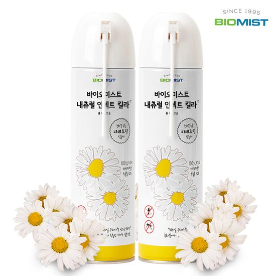 1+1 국화꽃 살충제 내츄럴 인섹트 킬라 500ml 무향