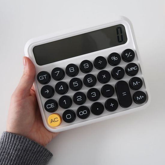 레트로 타자기 대형 전자계산기