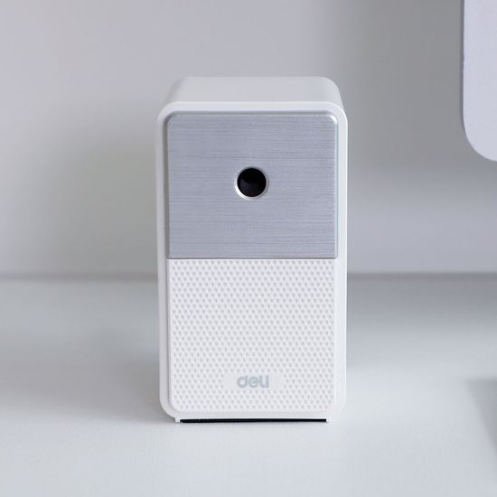 화이트 5단계 수동 연필깍이