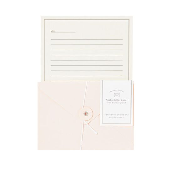 아트박스 핑크 아일렛 편지지