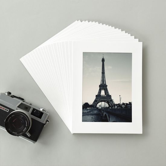 슬림앤라이트 종이액자 - 5x7 화이트 20매