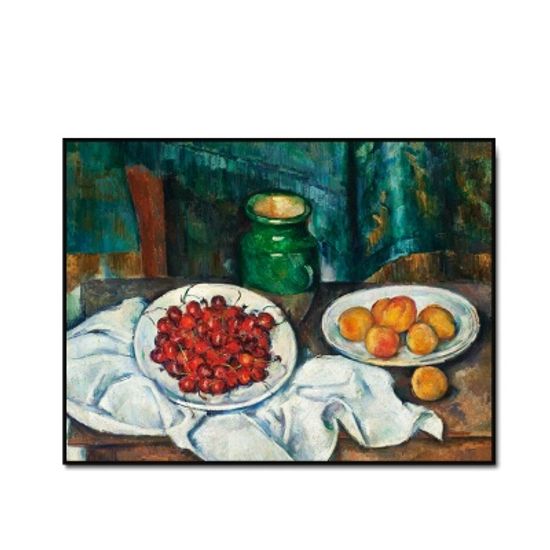 [THE BELLA] 세잔 - 체리와 복숭아가 있는 정물 Still Life with Cherries and Peaches