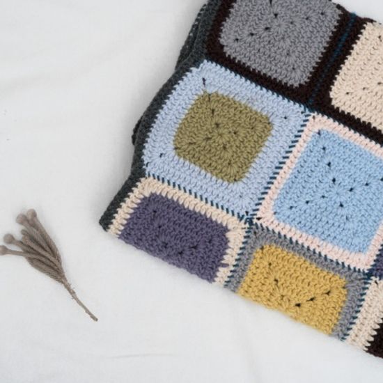 모던 프레임 블랭킷 - 코바늘키트(동영상 포함) 