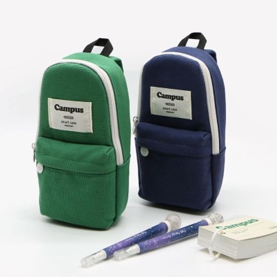 핑크풋 캠퍼스백팩필통