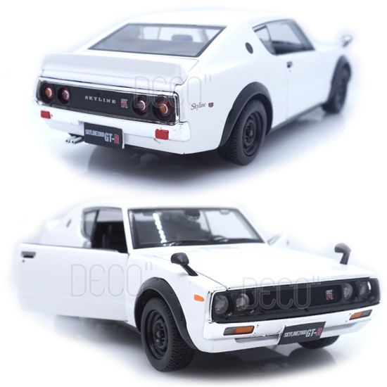 1:24 1973 닛산 스카이라인 2000GT R 화이트 