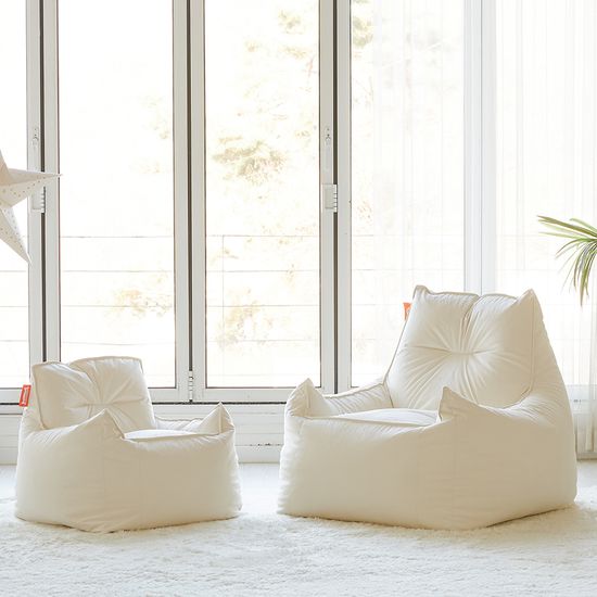 보니타빈백 컴팩트 페르시안 JR108 스웨이드 소파