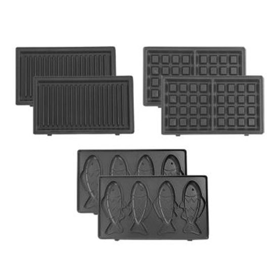 단미 SAN02/SAN02T 전용 2구 플레이트 붕어빵 와플