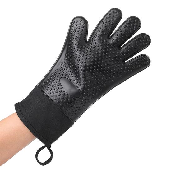 실리콘 오븐장갑 베이킹 오븐 주방 장갑 블랙 H009