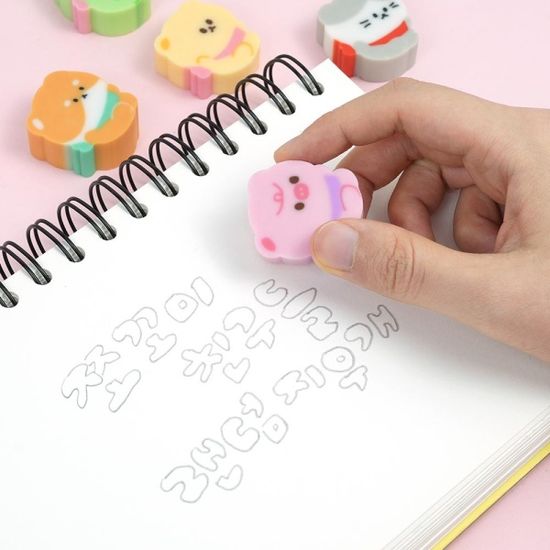 핑크풋 쪼꼬미친구들랜덤지우개ver13