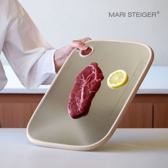 슬릭 스텐+PP 주방 양면도마