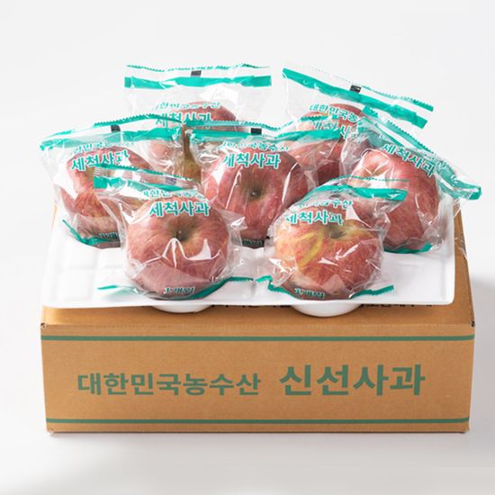 [대한민국농수산] 고당고 세척 사과 (개별포장)