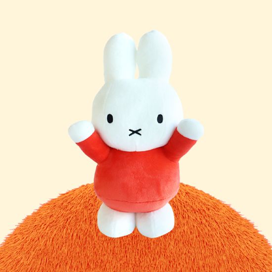 미피 STANDING 봉제인형 30CM_오렌지
