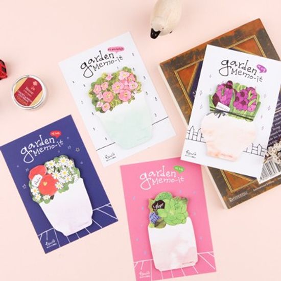 그레이스벨 가든 메모잇 12종