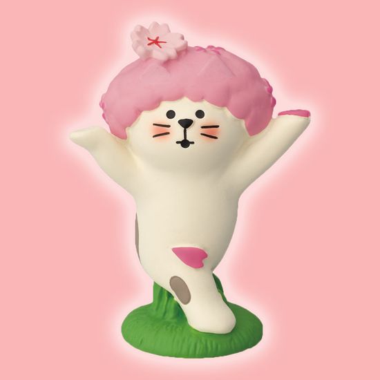 concombre 벚꽃춤 고양이