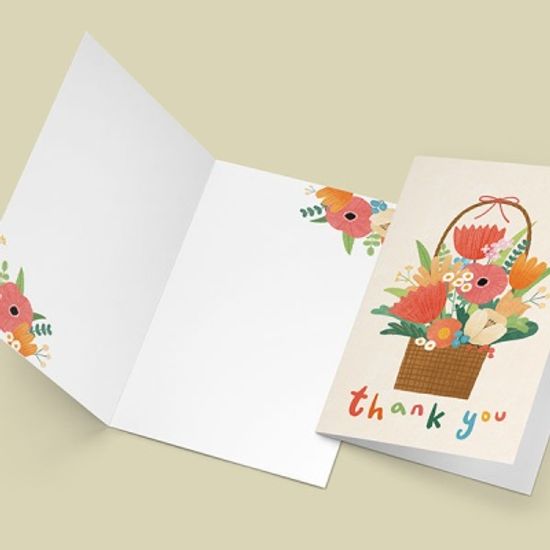 캘리그라피 감사카드 HH2203-THANKYOU