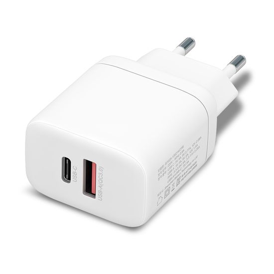 25W PD PPS 듀얼 포트 핸드폰 초고속 충전기 어댑터