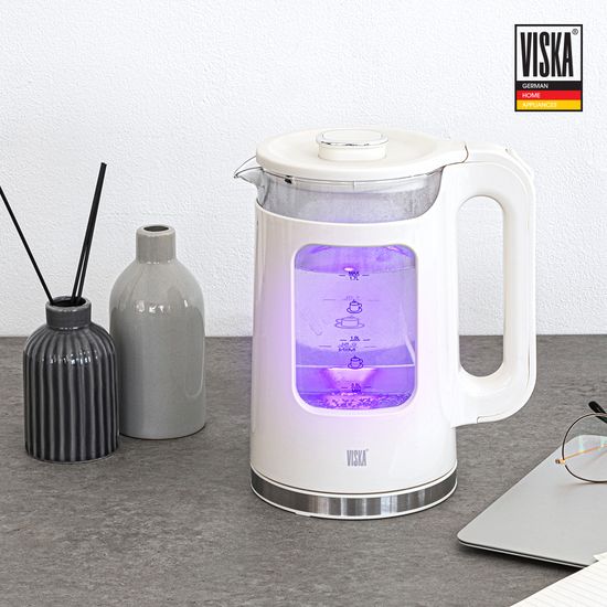 비스카 마이키친유리전기주전자1700ml_MR-2100WK