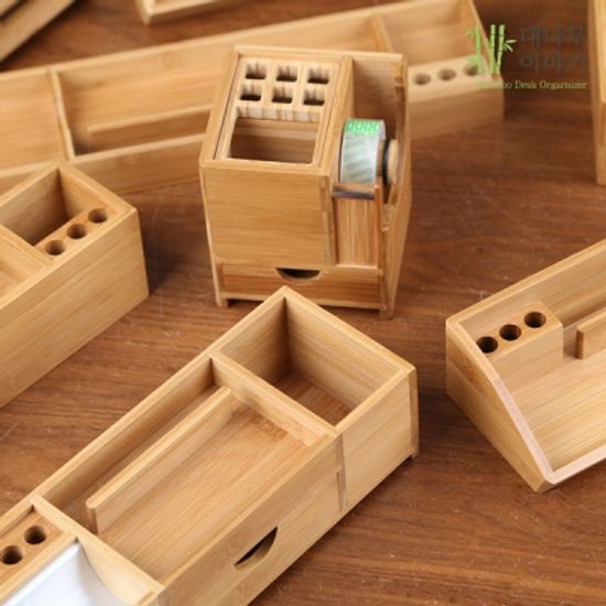 대나무 데스크 오거나이저 9종모음, 대나무 이야기