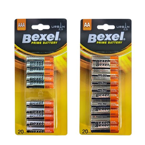 벡셀&어반 알카라인 프리미엄 배터리 20개 AA,AAA 택1