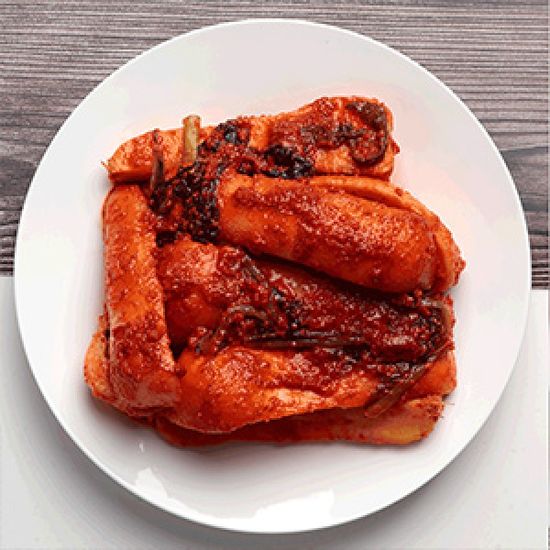 맵따구 매운 실비 총각 불 김치 (더매운맛) 1kg