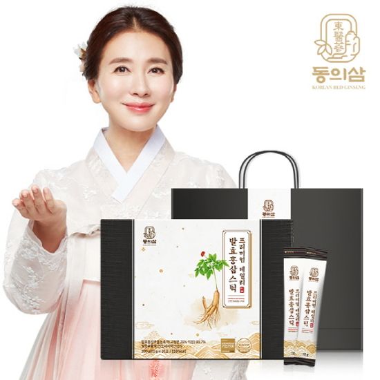[동의삼] 프리미엄 데일리 발효홍삼스틱 (10g*30포)