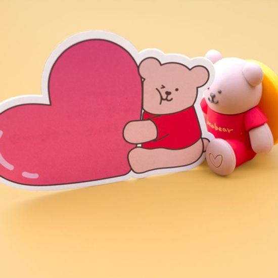 루카랩 루카베어 러브메세지 카드 5종x2매 10세트