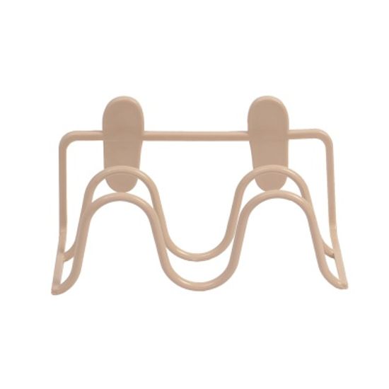 더홈 접착식 2단 실내화 거치대 (베이지) 슬리퍼걸이